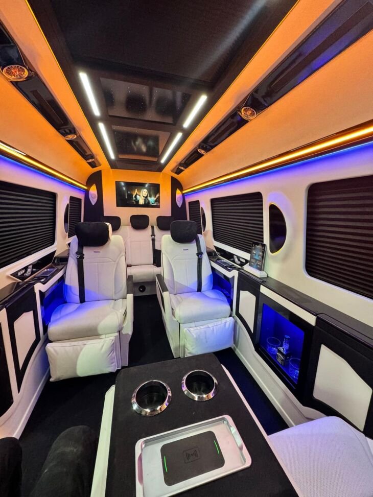Sprinter Vip Interer Mercedes Sprinter VIP Dizayn – Elit VIP Design